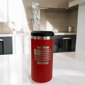 Laser Engraved 4 in 1 can cooler