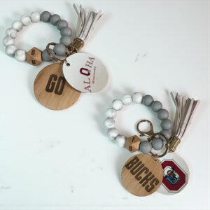 Beaded Wristlet Keychain